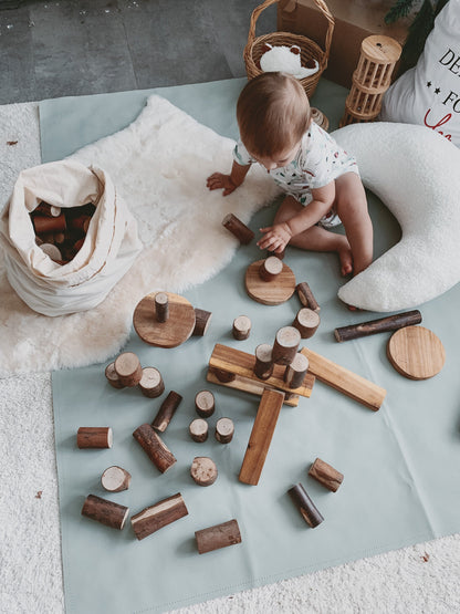 QToys Australia (USA) Tree Blocks 106 pcs